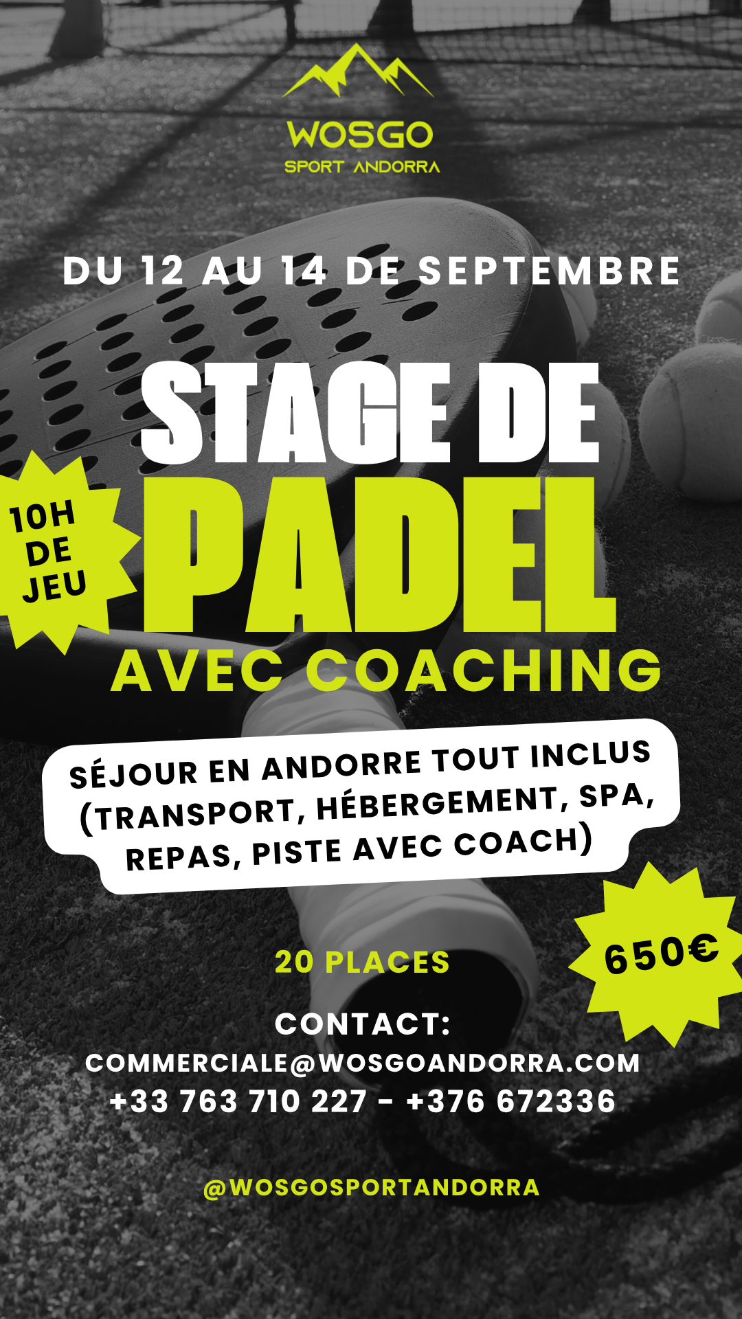 flyer padel